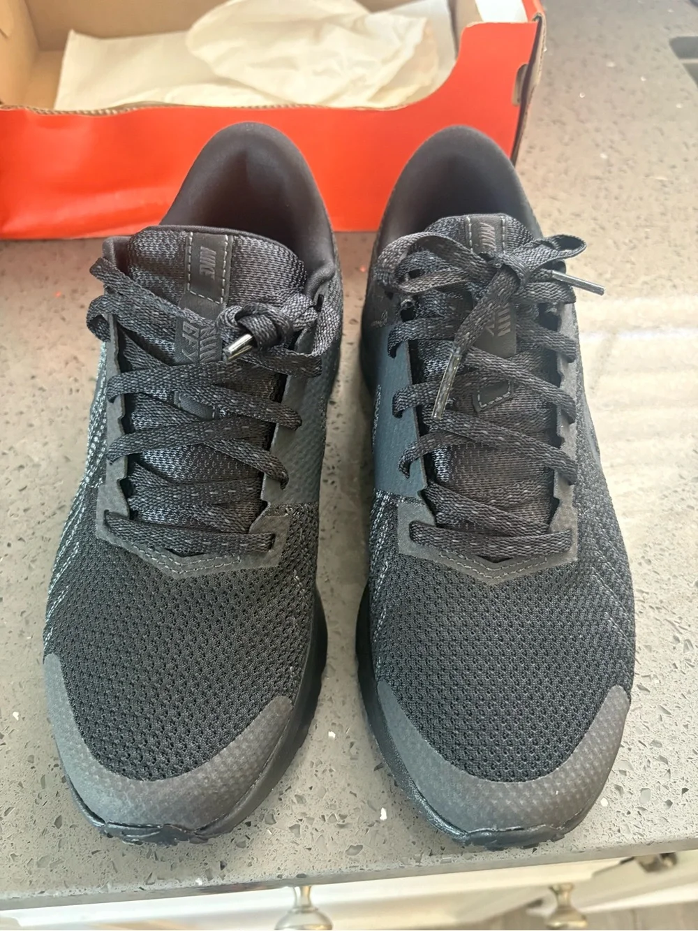 Nike W Black Athletic Running Shoes